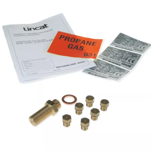 Lincat Ckp65 Lpg Gas Propane Conversion Kit Slr9 Hob & Oven Range Complete Kit