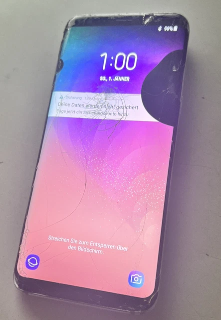 Display LCD OLED originale Samsung S8 SM-G950F schermo recupero dati con cornice