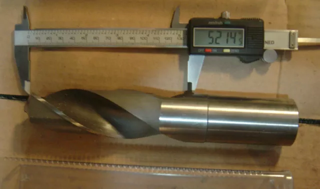 HS 1 9/16 drill bit, USA made 1.5" shank New in box 1-9/16" , 39.69mm high speed