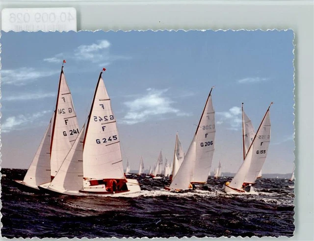40009026 - 2401 Travemuende Regatta Segelschiffe