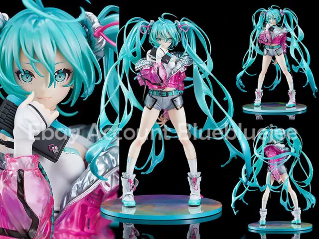 Anime Vocaloid Hatsune Miku With Solwa 1/7 Scale Figuren Figure PVC 24cm