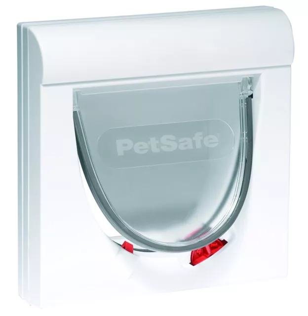 Petsafe Staywell 932 White Magnetic Cat Flap Door  Key Collar