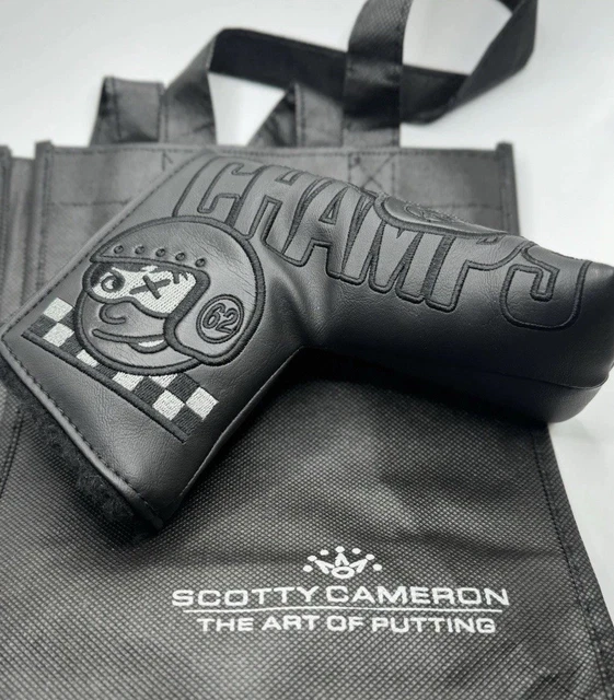 Couvre-Tête De Putter Scotty Cameron Johnny Racer Speed Shop - Noir - Neuf