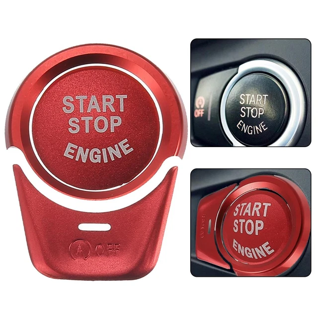 BOUTON DE DÉMARRAGE Bouton D'Arrêt Bouton Du Moteur Couvercle Du