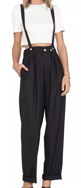 BNWT Marc Jacobs “ Mira Suiting Pants” with removable braces size 8 UK12