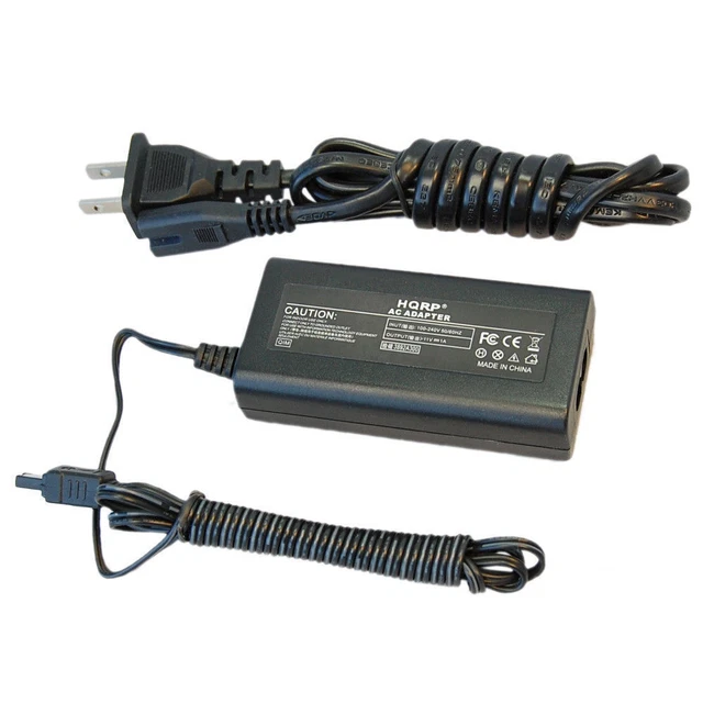 HQRP AC Adapter Charger for JVC Everio GZ-MG57 GZ-MG57U GZ-MG57US GZ-MS120R