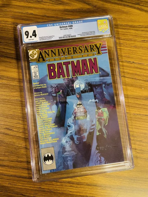 BATMAN #400 (DC Comics, 1986) CGC Graded 9.4