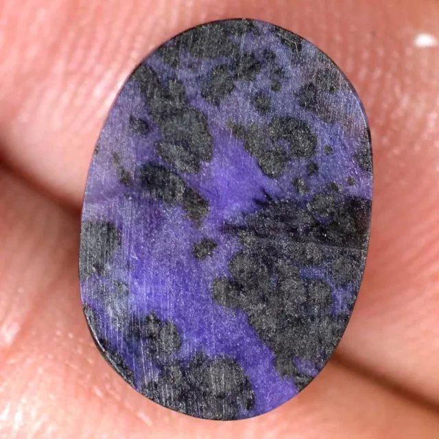 12.45 Cts 100% Natural Charoite Oval Loose Cabochon 12 x 17 mm Gemstone SE03 2