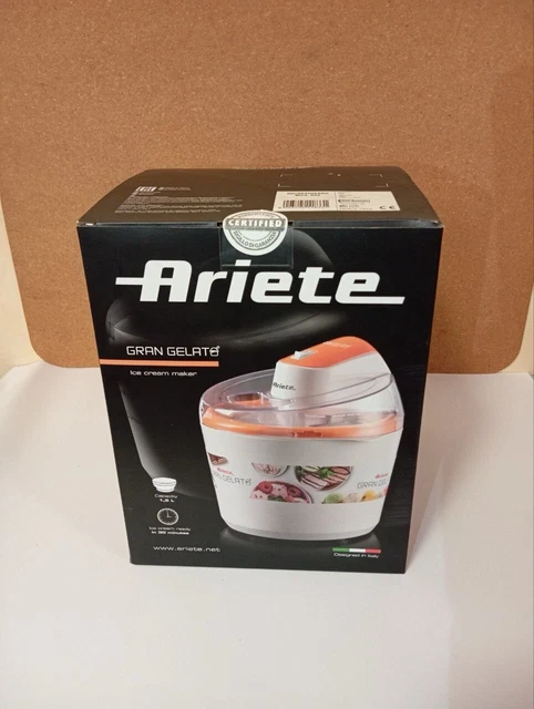 Coperchio Originale Per Gelatiera Ariete Gran Gelato Metal 693 - Ricambio Compatibile Con Modelli 0693 - Foto 6