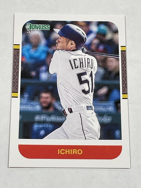 2021 DONRUSS BASEBALL #244 - Ichiro - Seattle Mariners $12.51