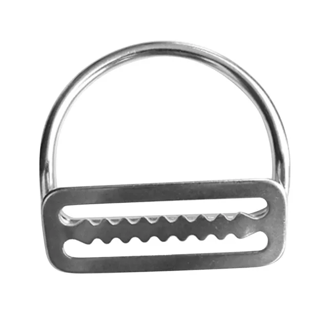 Scuba Diving Stainless Steel Weight Belt Clip Webbing Keeper Retainer 2inch
