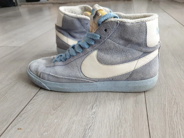 Nike blazer grigie shop alte camoscio