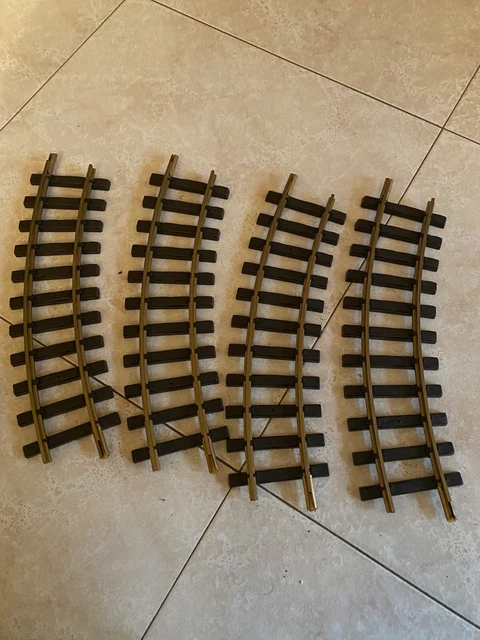 Lot De 9 Rails Droits LGB 10080 – 82mm, échelle G (New Old Stock)