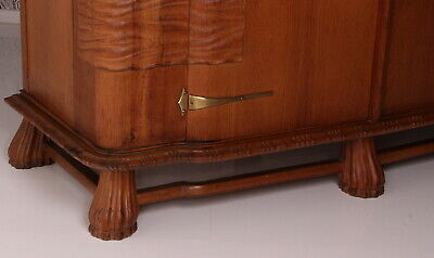 Art Nouveau Colli Turin Cabinet 10er/20er J. Oak Wardrobe Oak 20s Armoire 2