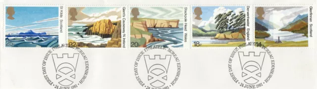 (86049) GB Used National Trust 1981 ON PIECE