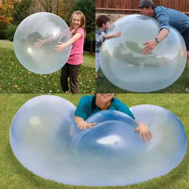 Super Soft Wubble bubble ball Toy Bubble Big Balls Firm Ball Stretch Transparent
