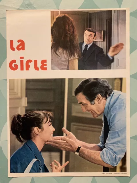 Dossier de Presse LA GIFLE avec Lino VENTURA Isabelle ADJANI de PINOTEAU 1974