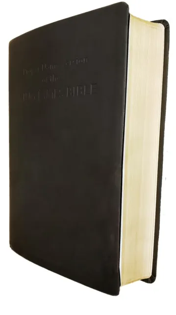 Proper Name Version of the King James Bible, Deluxe Large Print Black