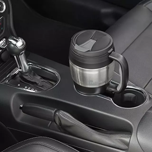 Double-Wall Insulated Stainless Steel Mug Hot Cold Beverages Travel 34 Fl Oz.