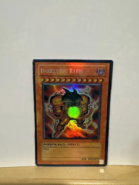 yugioh card darkly big rabbi Darkly Big Rabbi Yu Gi Oh! RARE Card