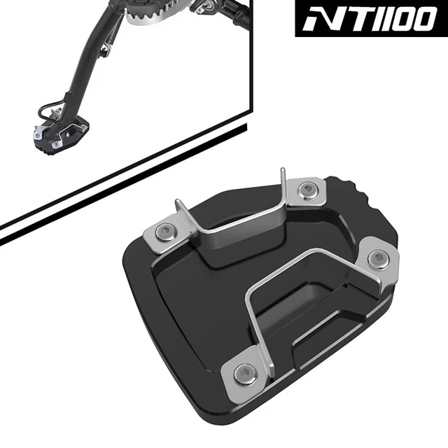 CNC Side Stand Enlarge Kickstand Pad For Honda NT 1100 DCT NT1100DCT NT1100 DCT