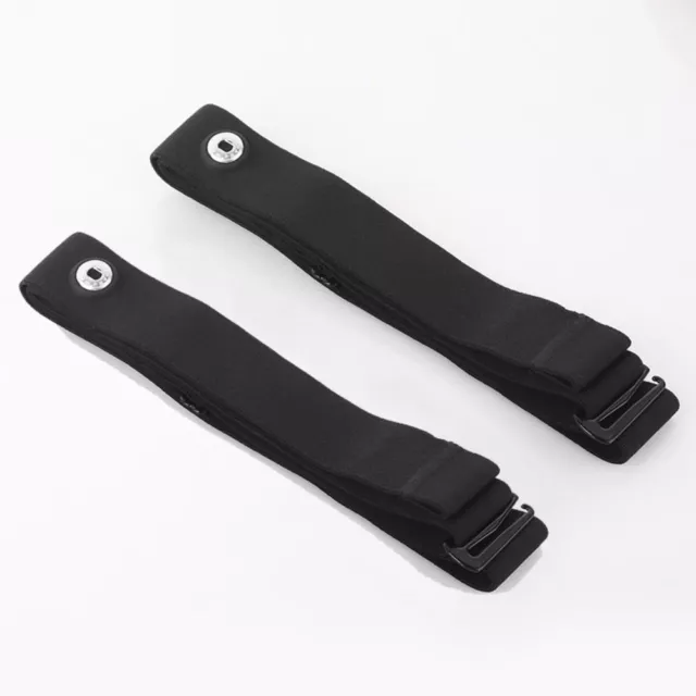 Adjustable Heart Rate Monitor Replacement Strap Nylon Sensor Band Belt