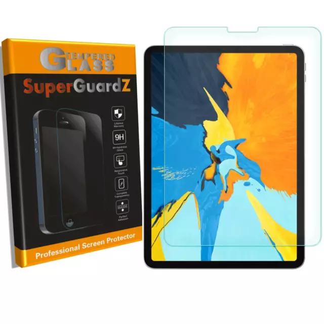 SuperGuardZ Tempered Glass Screen Protector Guard Shield For iPad Pro 11 (2018)