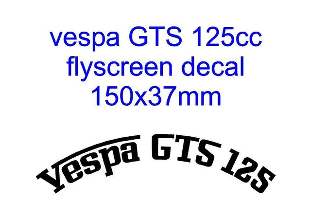 Personalised Name & Date Laurel Sticker For Lambretta Vespa Flyscreen – 90mm – UK Made