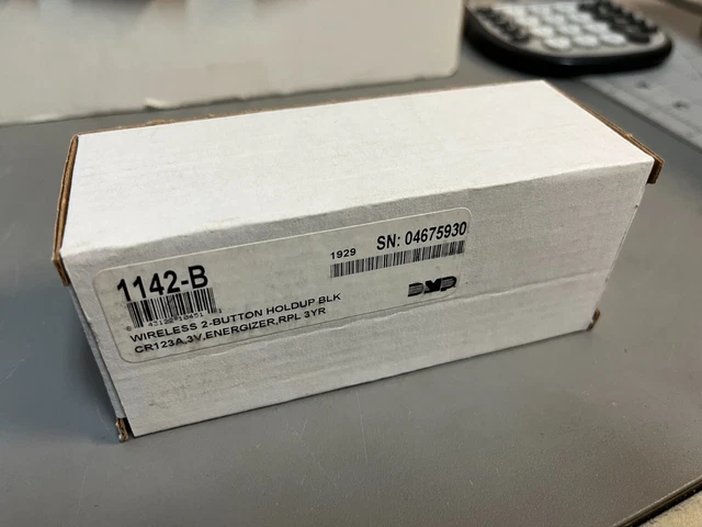 DMP 1142-B (Black) 2 Button wireless holdup NEW in the BOX!