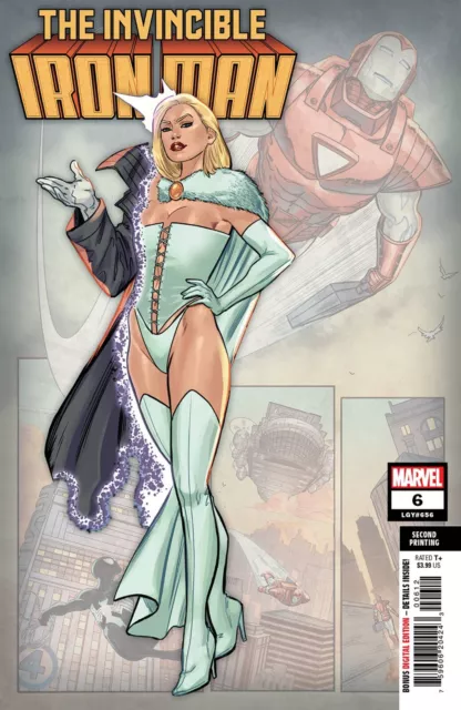 Invincible Iron Man #6 Second Printing Variant
