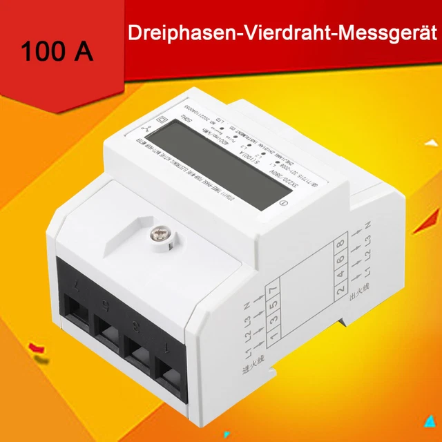 CE11165A0 | Contatore Di Energia IME, CONTO D1, Monofase Fasi, Display LCD A 7 Cifre | RS - Foto 6