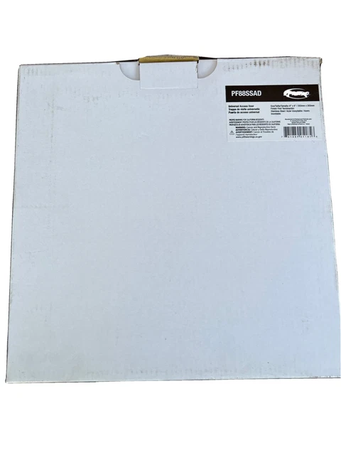 Proflo PF88SSAD Metal 8x8 Universal Access Door Fixture - Stainless Steel