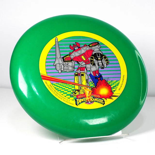 RARE 1994 MIGHTY Morphin Power Rangers Flying Disc NOS Megazord 8.5 ...