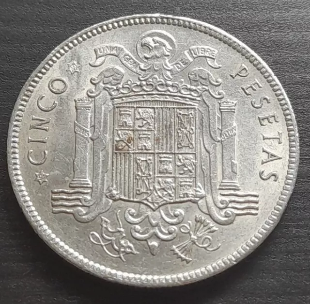 5 Pesetas 1949 *49 Mbc