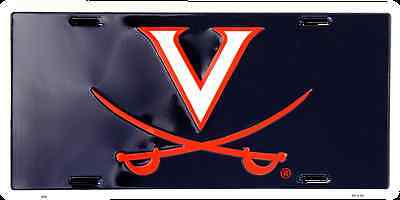 Virginia Cavaliers Car Truck Tag License Plate Metal Sign Man Cave University Of