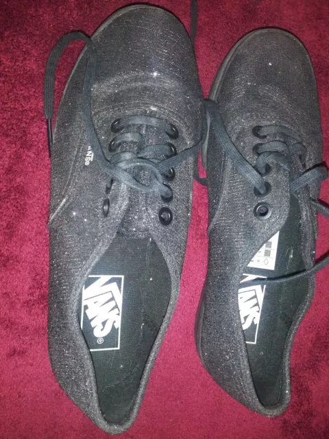 Vans noir paillette deals