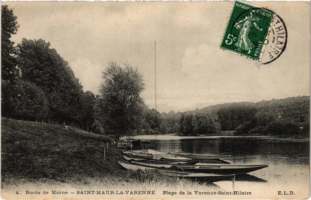 CPA Saint-Maur Plage de la Varenne-Saint-Hilaire FRANCE (1338738)