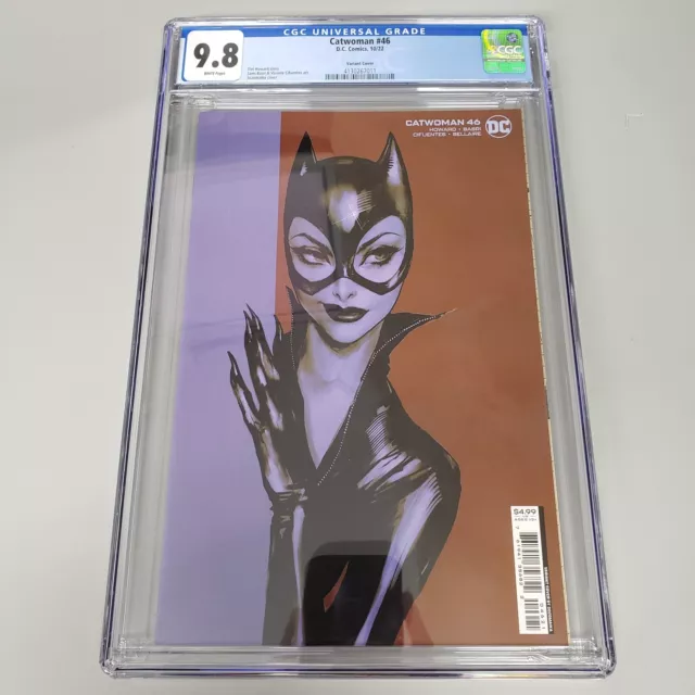 Catwoman #46 CGC 9.8  Sozomaika Variant Cover DC Comics 2022