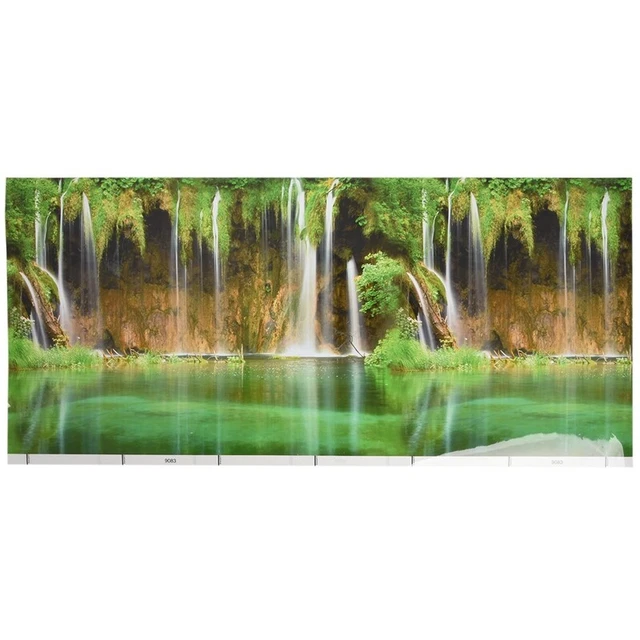 1X( Sea Background Aquarium Ocean Landscape Poster Fish Tank Background S