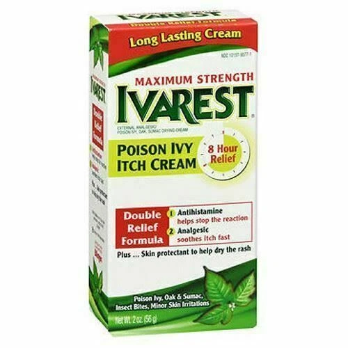 IVAREST POISON IVY Itch Relief Cream Maximum Strength 2 EUR 9,93
