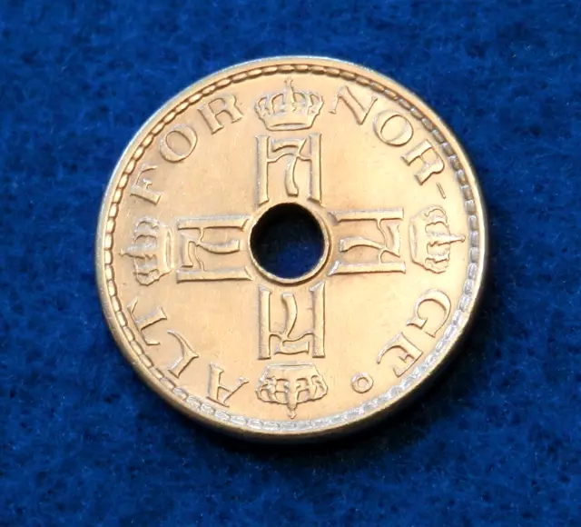1939 Norway 50 Ore - Fantastic Key Date Coin - See PICS