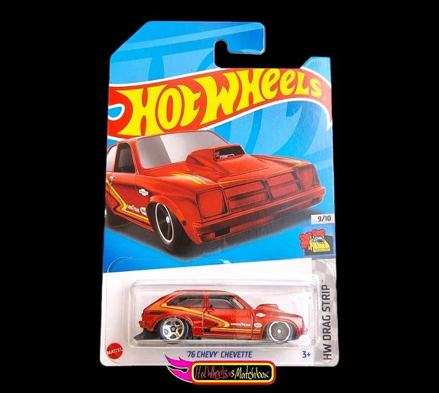 HOT WHEELS 76 CHEVY CHEVETTE HW DRAG STRIP 2023 M CASE 5.81
