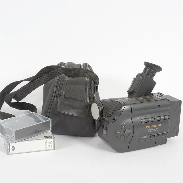Caméra Vintage Panasonic Palmcorder NV-S6 VHS-C - Pour Pièces Ou Restauration, Non Testée