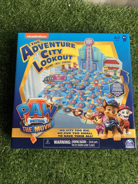 Paw Patrol The Movie | Adventure City Lookout Game | Divertente gioco da tavolo per bambini nuovo