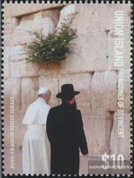 St. Vincent - Union Island 779 (kompl.Ausg.) postfrisch 2014 Israelreise Papst F