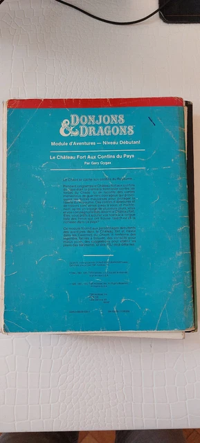 Aventure Le Château Fort aux Confins du Pays - Donjons & Dragons 2