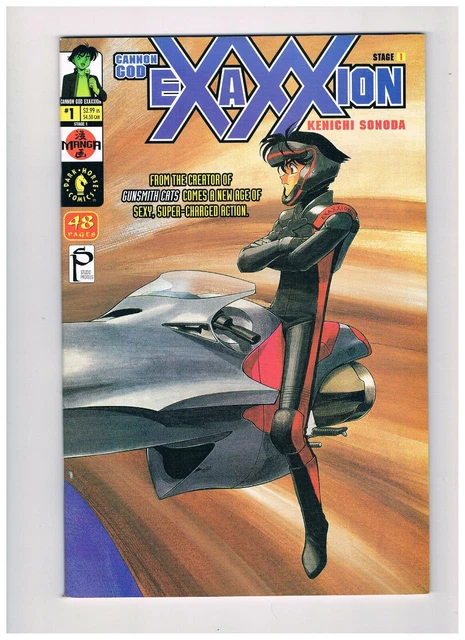 Cannon God Exaxxion 1,2,4,5,6,7,8,9,10, near complete run, Dark Horse, new VF/NM