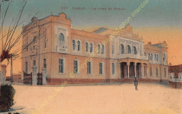 CPA Syria Damas Station of / The Hidiaz Edit Neurdein