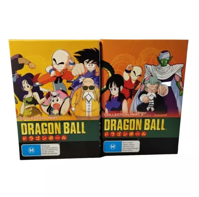 Dragon Ball Original Complete Collection Parts 1+2 Hardcase RARE OOP R4 DVD SET