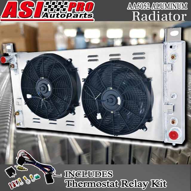 3 ROW RADIATOR Shroud Fan Relay fit 992014 Chevy Silverado 1500 2500